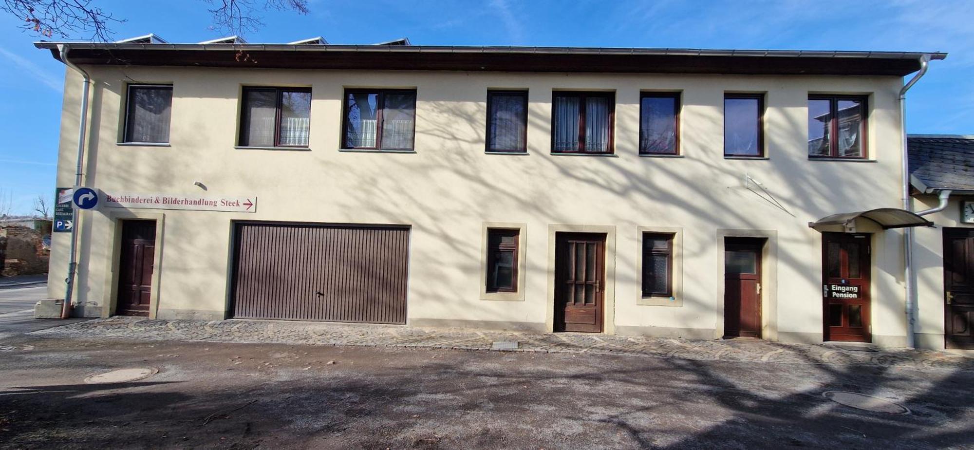 Galeriecafe Und Pension Ambiente Zittau Exteriör bild